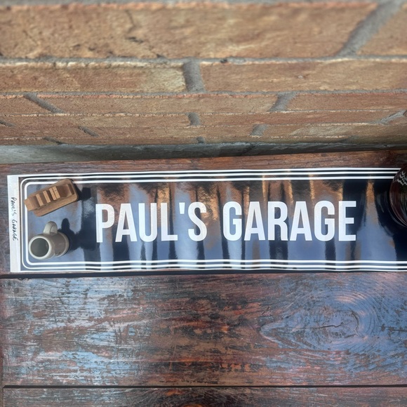 2” Paul Stein, 1.5” Wooden Paul + 2ft Paul’s Garage Decal - Picture 3 of 4